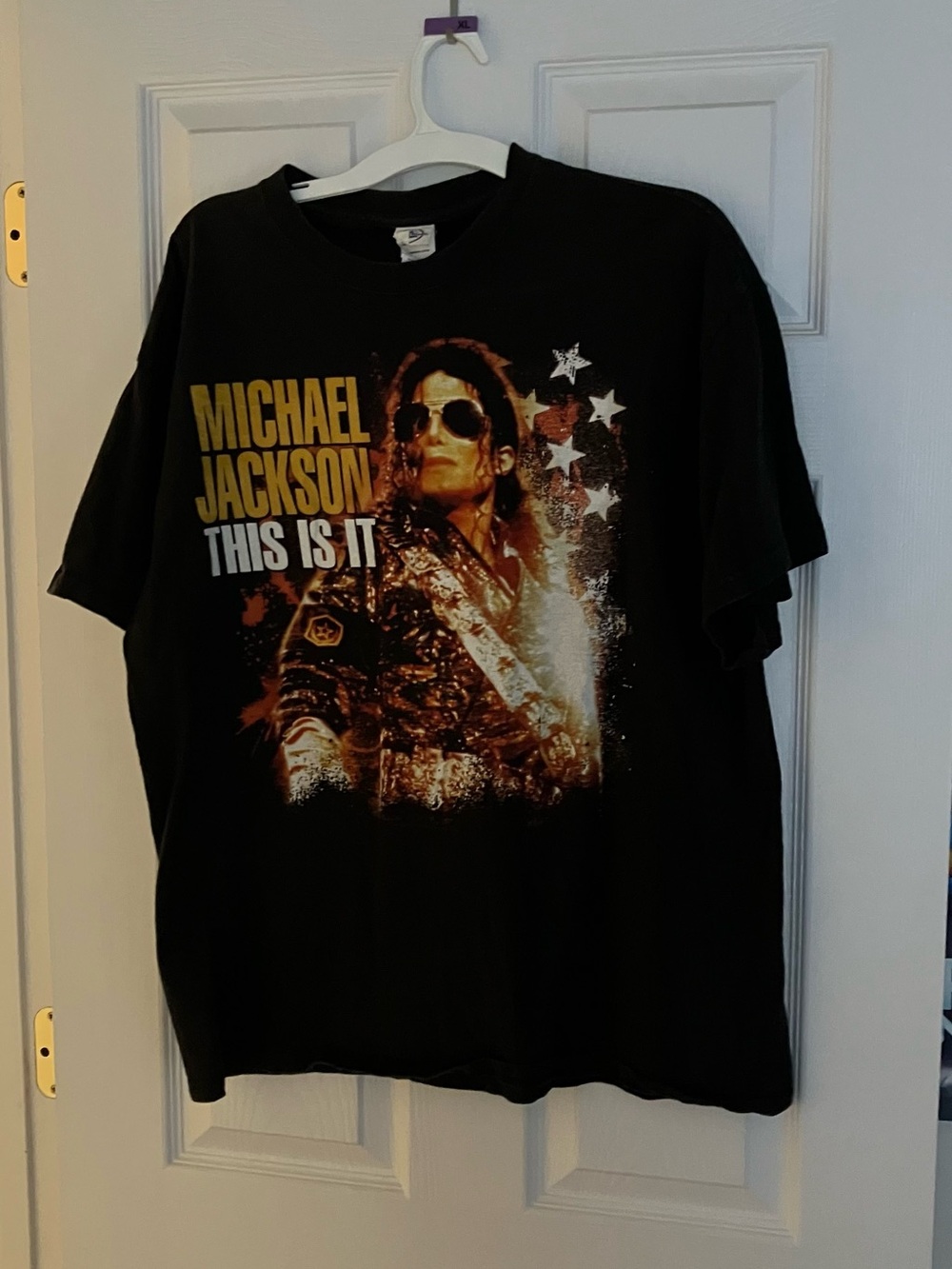 Vintage 2009 Michael Jackson Shirt XL This Is It Final Tour Concert Promo Tee